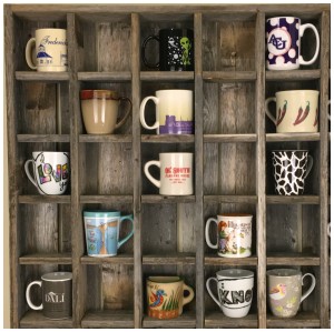 Texas Crazy | Reclaimed Wood Music CD Storage Cubbies