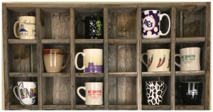 Texas Crazy | Reclaimed Wood Music CD Storage Cubbies