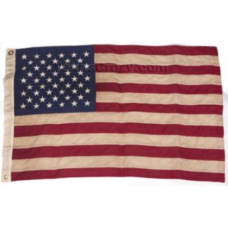 4 x 6 Foot Antiqued US American Flag