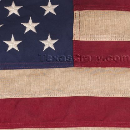4x6 foot vintage us american flag closeup