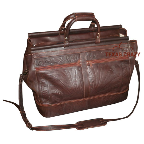 Buy Western Tooled Leather Cowboy Boot Bags 8423 Texas Luggage