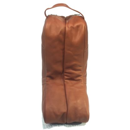 3160 leather cowboy boot bag front