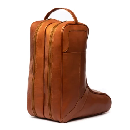 cowboy boot bag leather 3160 saddle rear angle