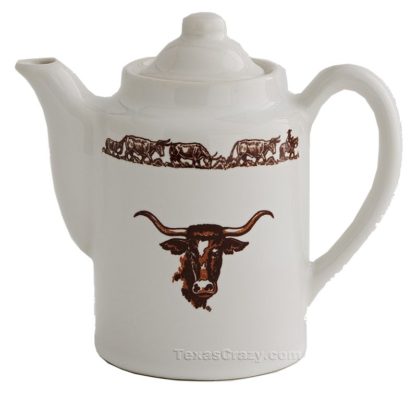 longhorn pattern coffee server 16