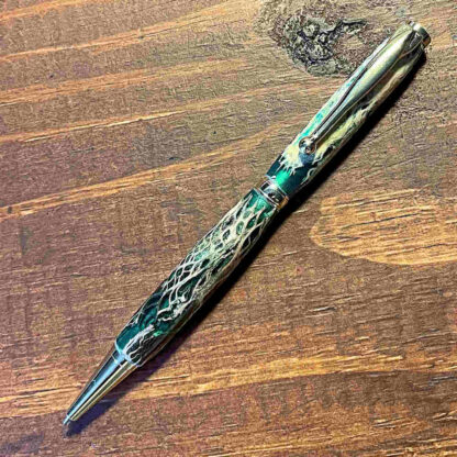 cactus skeleton custom pen slim from prickly pear cactus plant leaves